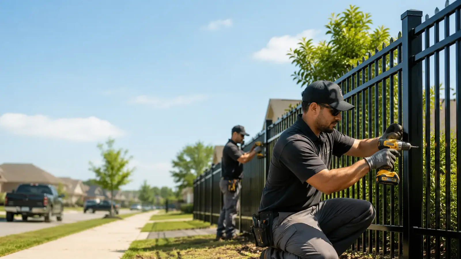 Metal Fence Installation in Waterville, OH